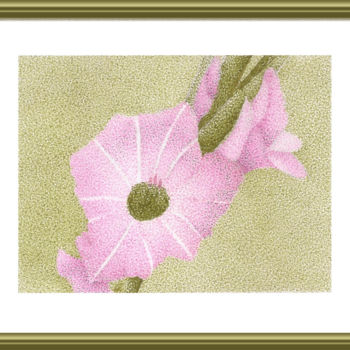 제목이 "hibisco1.jpg"인 그림 Angelica Trompieri로, 원작, 잉크