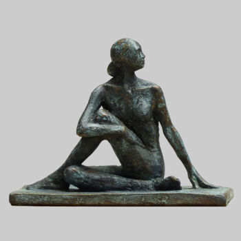 Sculpture intitulée "Harmony" par Angelika Kienberger, Œuvre d'art originale, Bronze