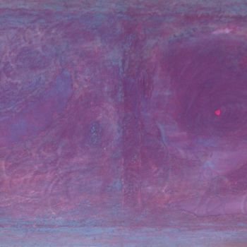 Peinture intitulée "La tempête du coeur" par Angélique Rouxel, Œuvre d'art originale, Gouache