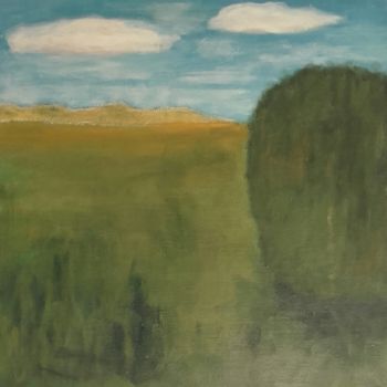 Ζωγραφική με τίτλο "Landscape-zoom-2" από Angelo Rizzi, Αυθεντικά έργα τέχνης, Ακρυλικό