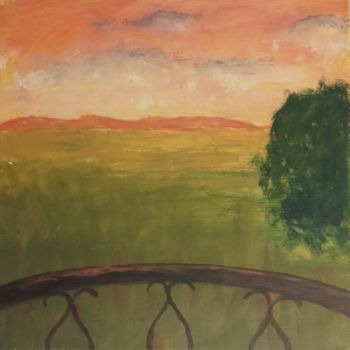 Painting titled "Landscape-zoom-3" by Angelo Rizzi, Original Artwork, Acrylic