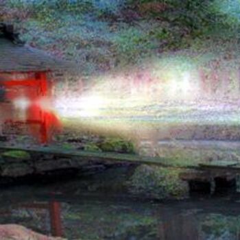 Цифровое искусство под названием "Kyoto Mist" - Angelo Di Pietrantonio, Подлинное произведение искусства