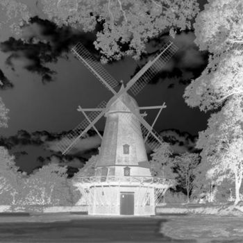 Photography titled "Windmill" by Angelo Di Pietrantonio, Original Artwork