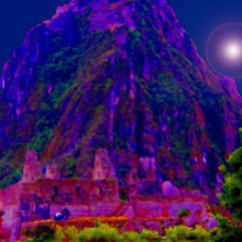 Цифровое искусство под названием "Land of the Incas -…" - Angelo Di Pietrantonio, Подлинное произведение искусства