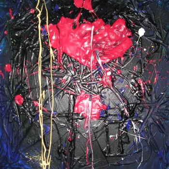 Peinture intitulée "tendre passion" par Angelo Scarfo, Œuvre d'art originale, Acrylique