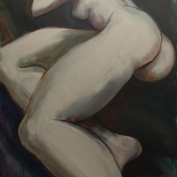 Pintura intitulada "La sieste III" por Philippe Jamin, Obras de arte originais, Acrílico