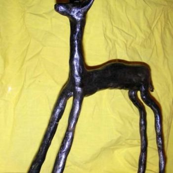 Scultura intitolato "Gazelle" da Aam, Opera d'arte originale