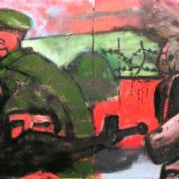 Pittura intitolato "libano" da Angry Again, Opera d'arte originale