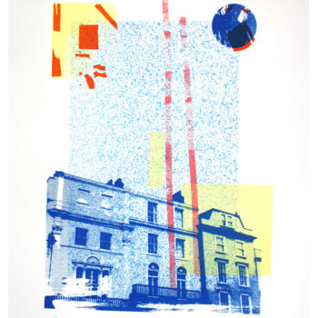 Printmaking titled "The Oxford Marmalade" by Angus Vasili, Original Artwork, Screenprinting