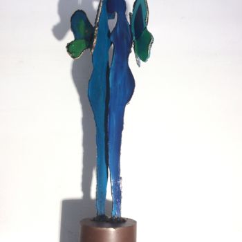 Sculpture intitulée "Les Félibulles" par Aniko, Œuvre d'art originale, Métaux