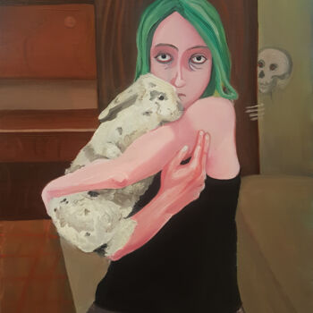 Картина под названием "The last day of our…" - Anita Machura, Подлинное произведение искусства, Масло