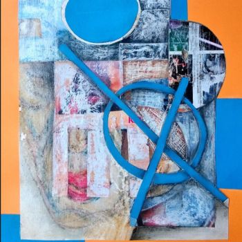 Collages titled "Matrice Intemporell…" by Laka, Original Artwork, Collages