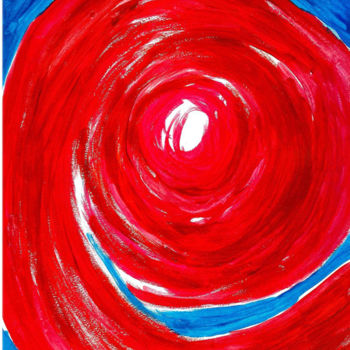 Painting titled "twister" by Anmol Mathur, Original Artwork, Acrylic