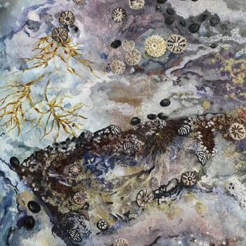 Картина под названием "Left Behind" - Ann Dunbar, Подлинное произведение искусства, Акрил Установлен на Деревянная рама для…