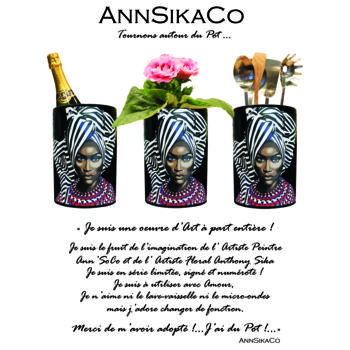 手工艺品 标题为“Pots ANNSIKACO Séri…” 由Ann'Soco, 原创艺术品, 家居装饰