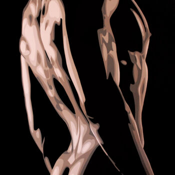 Digital Arts titled "Lithographie " Sugg…" by Ann'Soco, Original Artwork