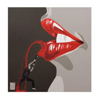 "Lithographie " Ne p…" başlıklı Dijital Sanat Ann'Soco tarafından, Orijinal sanat, Ev dekoru