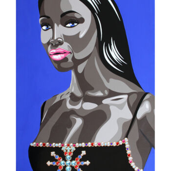Цифровое искусство под названием "Lithographie " Happ…" - Ann'Soco, Подлинное произведение искусства, Бумага