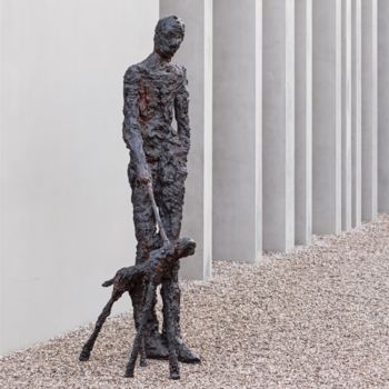 Sculpture intitulée "To Lead" par Ann Vrielinck, Œuvre d'art originale, Bronze