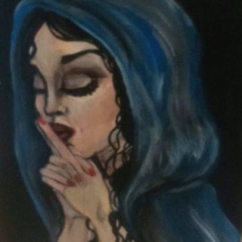 Pittura intitolato "MF" da Anna Addams, Opera d'arte originale, Acrilico