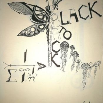 Drawing titled "Blake" by Anna Addams, Original Artwork