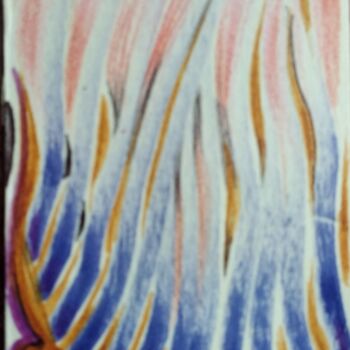Картина под названием "Взлёт" - Анна Ягужинская, Подлинное произведение искусства, Маркер