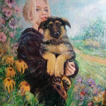 Painting titled "My favourites" by Anna Andreuts, Original Artwork, Oil