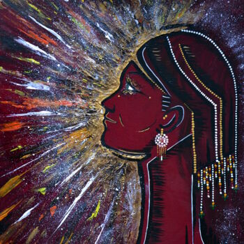 Картина под названием "Africa" - Anna Balmora, Подлинное произведение искусства, Акрил