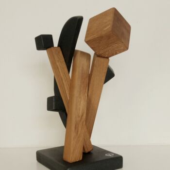 Sculpture titled "Ensamble-2" by Anna Beltrame A＋D Art, Original Artwork, Wood