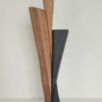 Скульптура под названием "Forms-59" - Anna Beltrame A＋D Art, Подлинное произведение искусства, Дерево