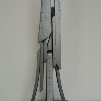 Sculpture intitulée "Eiffel project" par Anna Beltrame A＋D Art, Œuvre d'art originale, Bois