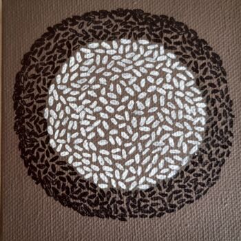 Painting titled "Growth" by Anna Bogdasarova, Original Artwork, Acrylic