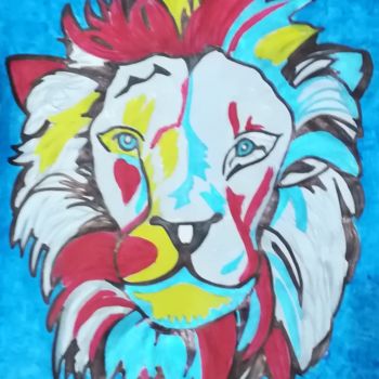 Arte digitale intitolato "leone.jpg" da Anna Canta, Opera d'arte originale