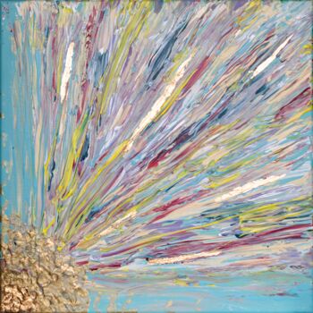 Pittura intitolato "Colorful Charge - C…" da Anna Colt, Opera d'arte originale, Acrilico