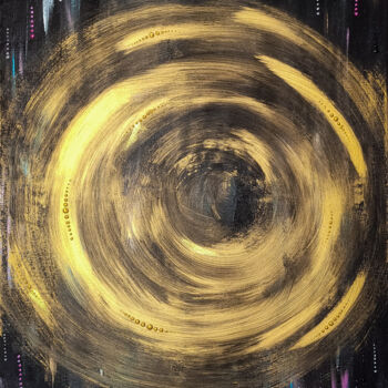 Painting titled "Cosmic Symphony - S…" by Anna Colt, Original Artwork, Acrylic