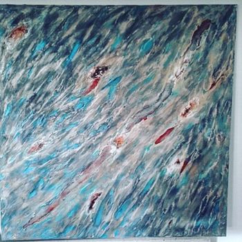 Schilderij getiteld "Sans titre" door Anna, Origineel Kunstwerk, Acryl