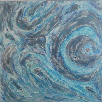 Painting titled "Cosmos" by Anna, Original Artwork, Acrylic