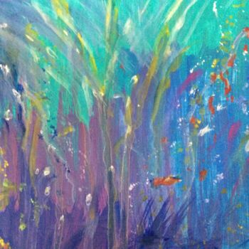 Pittura intitolato "Ocean Impressions" da Anna Killinger, Opera d'arte originale, Acrilico