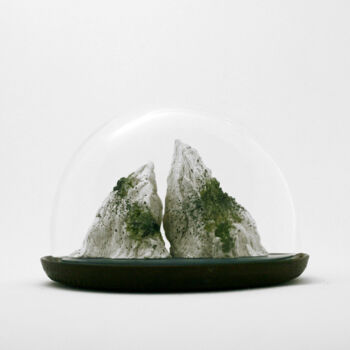 Sculpture intitulée "Separation Islands" par Anna Magdalena Wojcik, Œuvre d'art originale, Argile