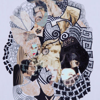 Collages titled "Collage 1" by Anna Maria Zirko, Original Artwork, Collages