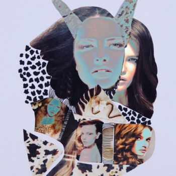 Collages titulada "Collage 4" por Anna Maria Zirko, Obra de arte original, Collages