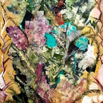 Peinture intitulée "Симфония на цветове…" par Anna Mytavska (Cabrerra), Œuvre d'art originale, Huile