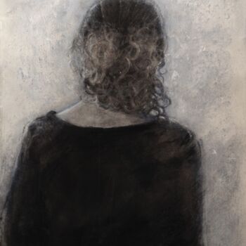 Drawing titled "Sans titre" by Anna Shpotina Peccoud, Original Artwork, Chalk