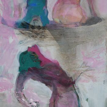 Pittura intitolato "Мы ищем тело" da Anna Skorko, Opera d'arte originale, Acrilico