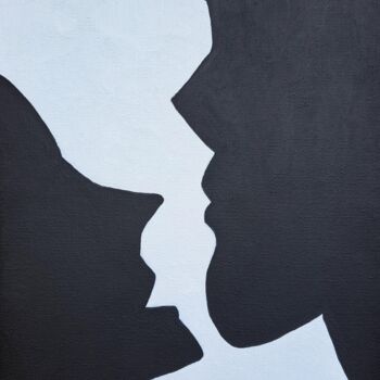 Painting titled "Unrequited" by Anna Werth, Original Artwork, Acrylic