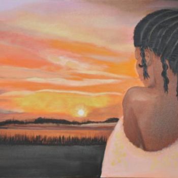 Painting titled "I colori dell'Africa" by Anna Arvonio, Original Artwork