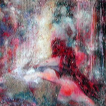 Peinture intitulée "Femmes en rouge" par Annakarin, Œuvre d'art originale, Huile