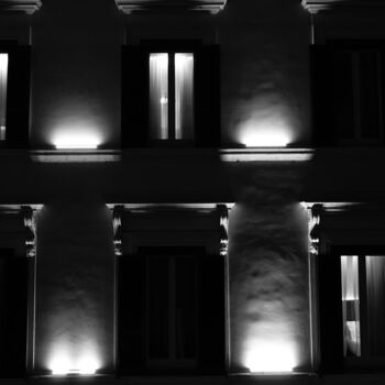 Fotografie getiteld "eyes in the night" door Annalisa Manzini (Lisa77photos), Origineel Kunstwerk, Digitale fotografie