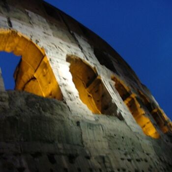 Fotografia intitolato "Colosseo I" da Anna Panzera, Opera d'arte originale