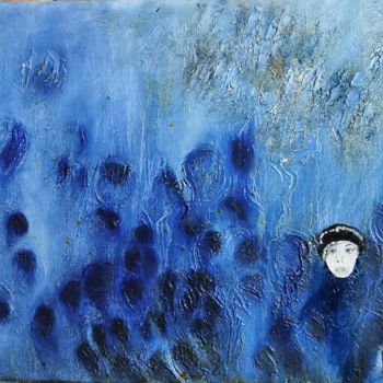Pittura intitolato "Kaboul" da Anna Rita Napolitano, Opera d'arte originale, Olio